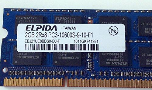 Elpida Elpida 2GB PC3-10600 DDR3-1333MHz Non-ECC Unbuffered CL9 EBJ21UE8BDS0-DJ-F