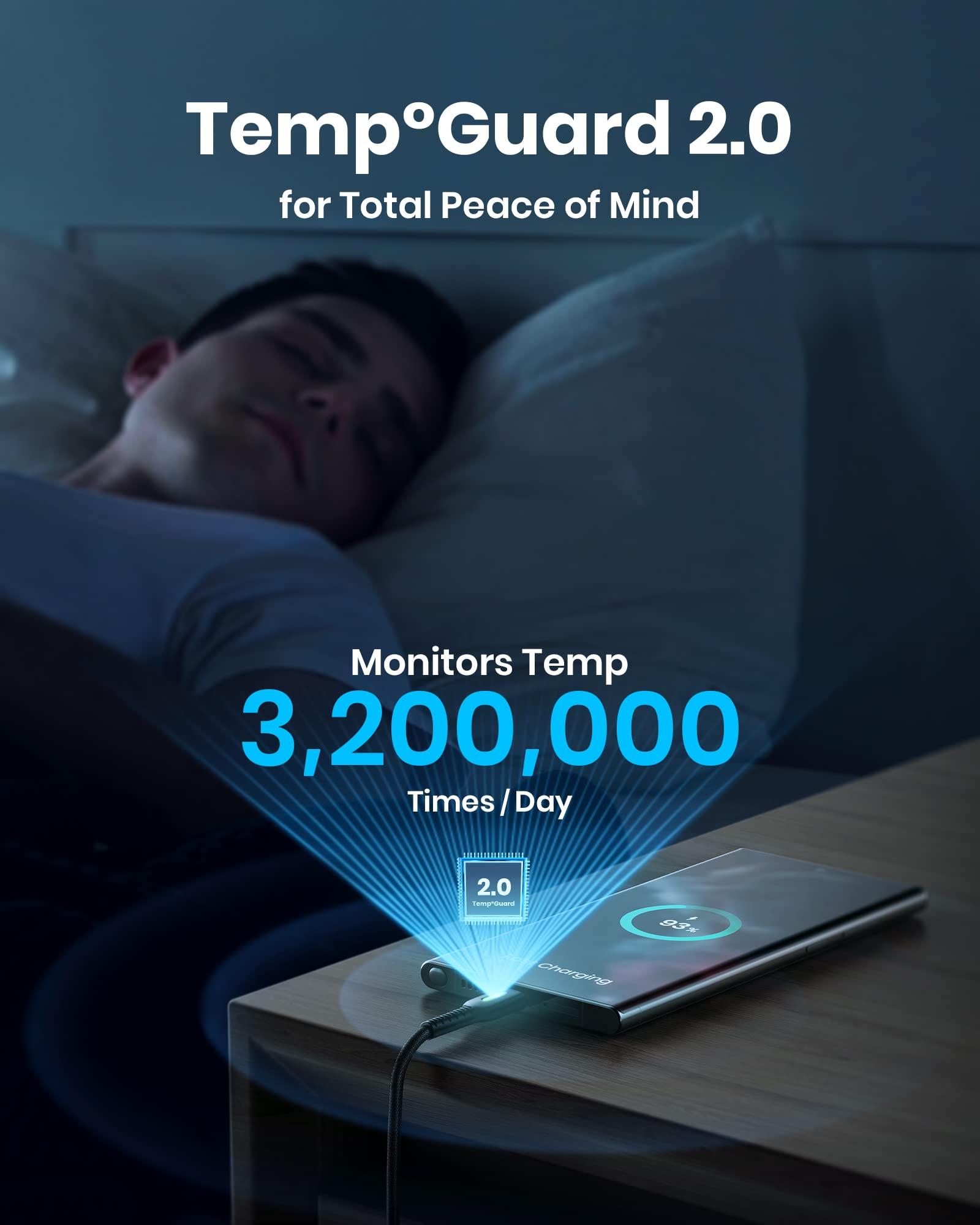 INIU INIU USB C Cable, [5 Pack 3.1A] QC 3.0 Fast Charging USB Type C Cable, (1.6+3.3+3.3+6.6+6.6ft) & 2-Pack 6.6ft Braided USB-C to USB-C Charging Cable - 240W Fast Charger Cord