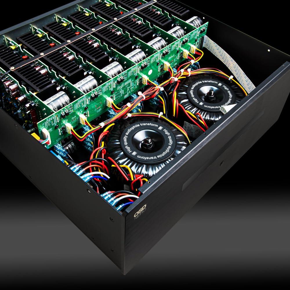 OSD Audio OSD Nero HTA5200 Multi Channel (5X) 210W/Ch Home Theater Amplifier
