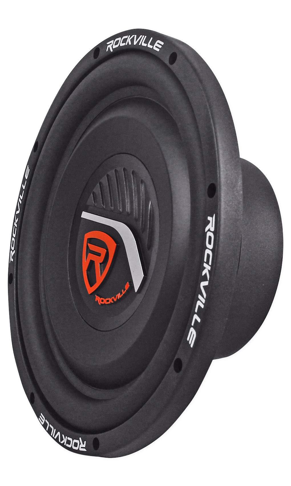 Rockville 2 Rockville W12T4S2 12\" Shallow Mount 1400w Car Subwoofers, CEA Compliant, 2-Ohm