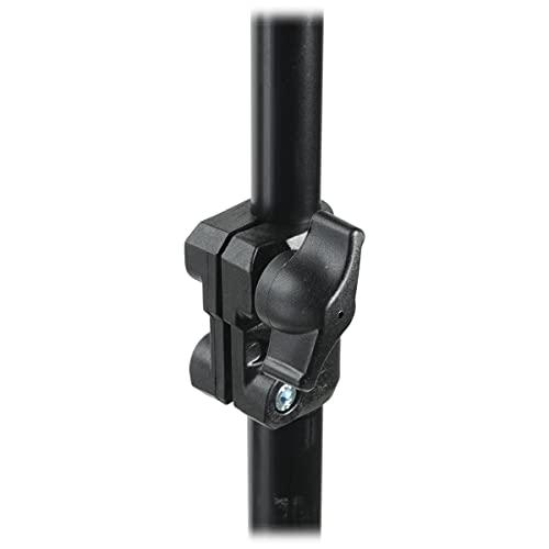Manfrotto Manfrotto 9\' Basic Black Lightstand, 4 Section, 5/8 Stud with 1/4\" x20 Tip (#3333)