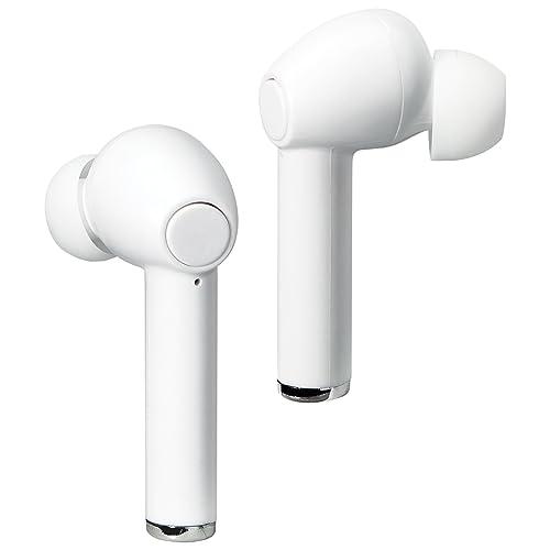 DPI DPI iLive Truly Wire-Free Bluetooth Earbuds, Sweatproof Design, Charging Case, Includes 3 Set of Ear Tips, White (IAEBT300W)