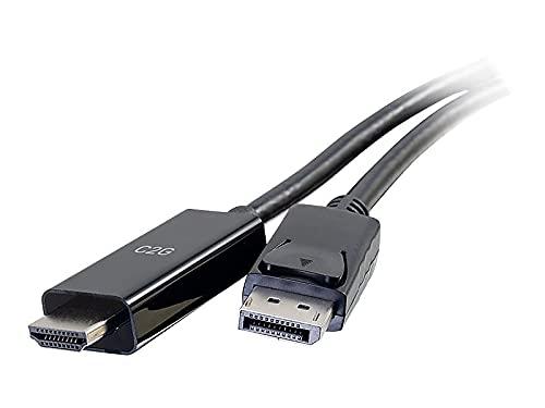 C2G 10ft DisplayPort Male to HDMI Male Active Adapter Cable - 4K 60Hz