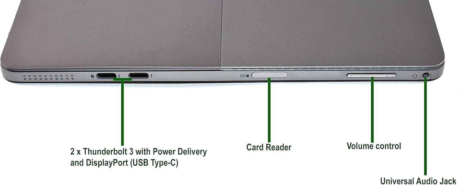 Dell Dell 8th Gen Latitude 7200 Tablet 2-in-1 pc, Intel Core i7 8665U Processor, 16GB Ram, 256GB Solid State Drive, Camera, WiFi & Bluetooth, USB 3.1 Gen 1, Type C Port, Windows 10 Pro (Renewed)