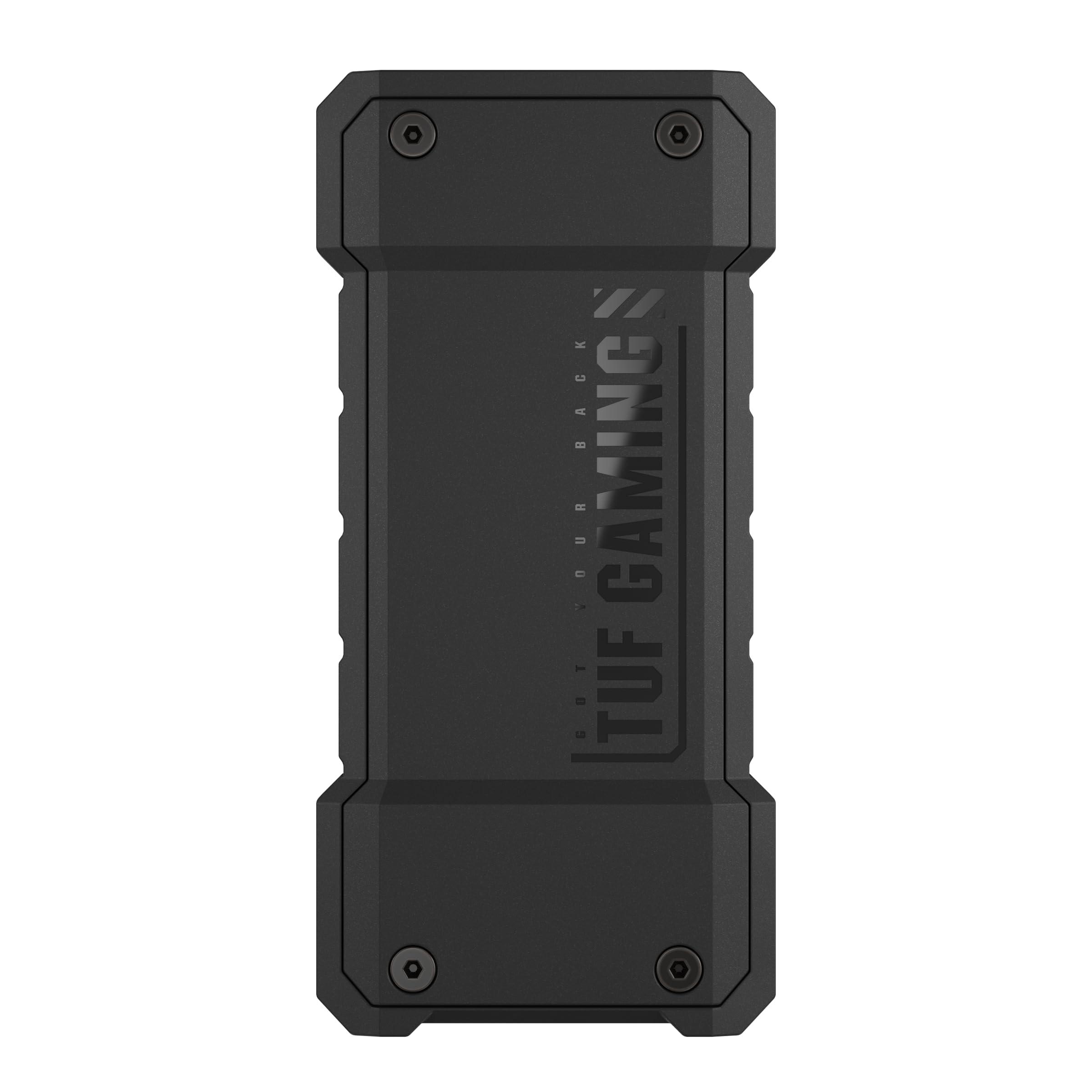 ASUS ASUS TUF Gaming AS2000 Plus USB-C 3.2 Gen 2x2 Portable M.2 NVMe PCIe SSD 2 TB, Up to 2000MB/s, MIL-STD-810H Drop Resistance, IP68 Water and dust Resistance, Aluminum Alloy Chassis and a Thermal pad