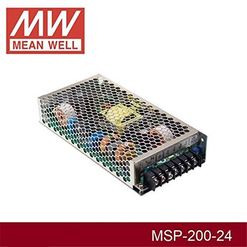 MEAN WELL Enclosed Type 201.6W 24V 8.4A MSP-200-24 Meanwell AC-DC SMPS MSP-200 Series MEAN WELL Switching Power Supply