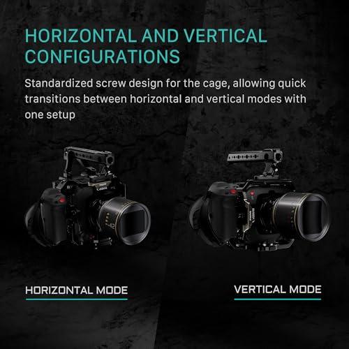 Tilta Tilta Camera Cage Advanced Kit for Canon C400 | Includes Full Cage, Rear Accessory Plate, Top Handle Extension, Shoulder Baseplate & More | Arri Rosette, NATO Rail, 3/8"-16 & 1/4"-20