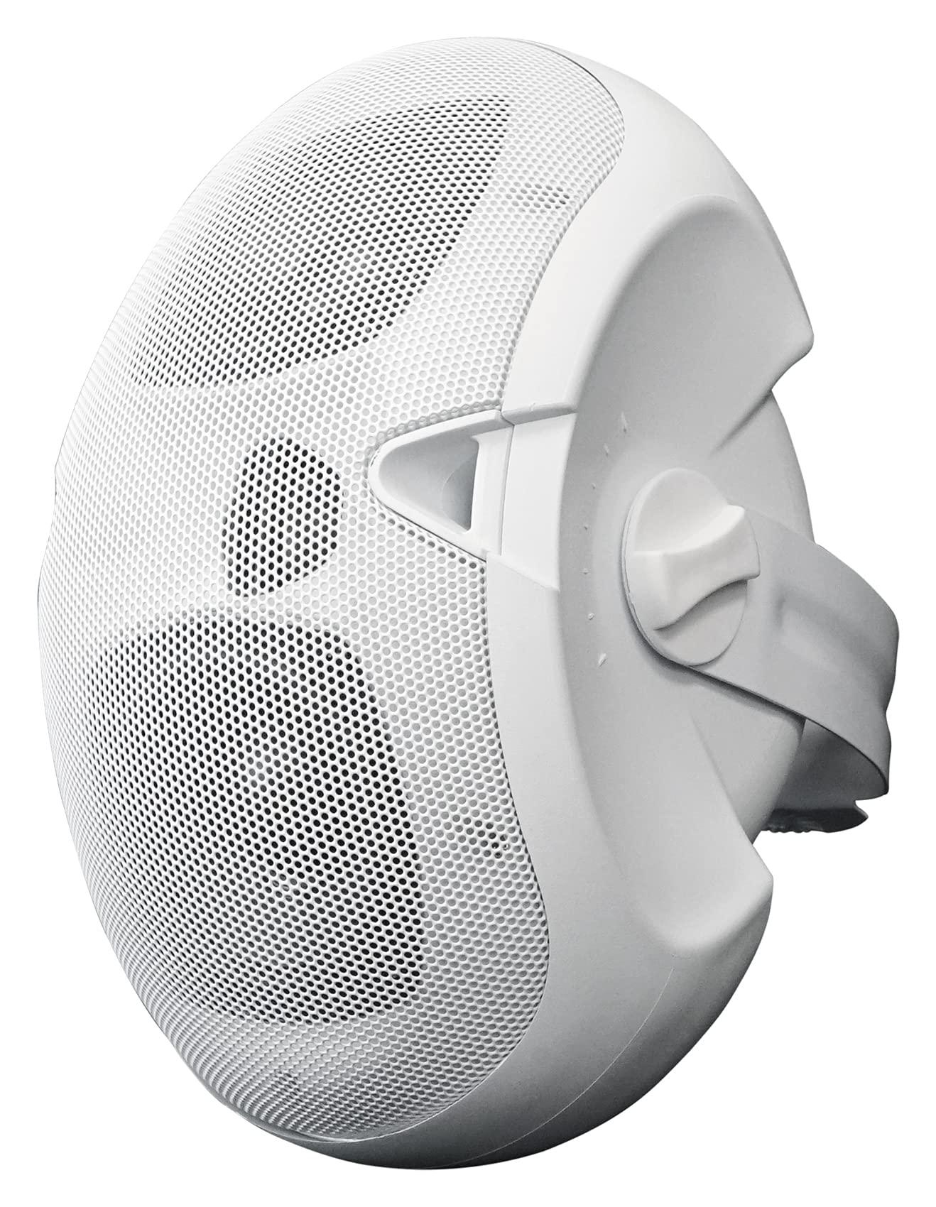 Rockville Rockville D4-16 White Dual 4" 16 Ohm Swivel Outdoor Home Patio Speaker