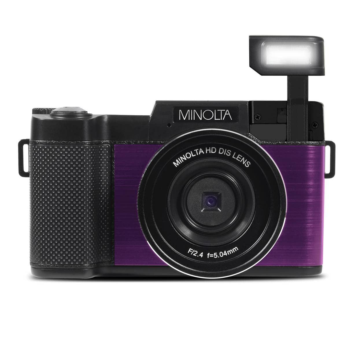 Minolta Minolta MND30 30 MP / 2.7K Ultra HD Digital Camera (Purple)