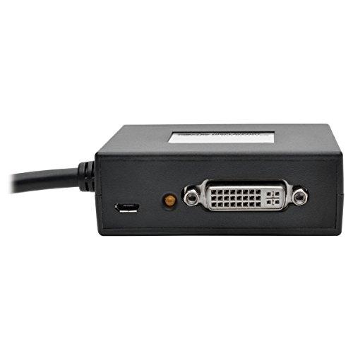 Tripp Lite TRIPP LITE B157-002-DVI 2-Port DisplayPort to DVI Splitter 1080p 1920x1080 60Hz,Black