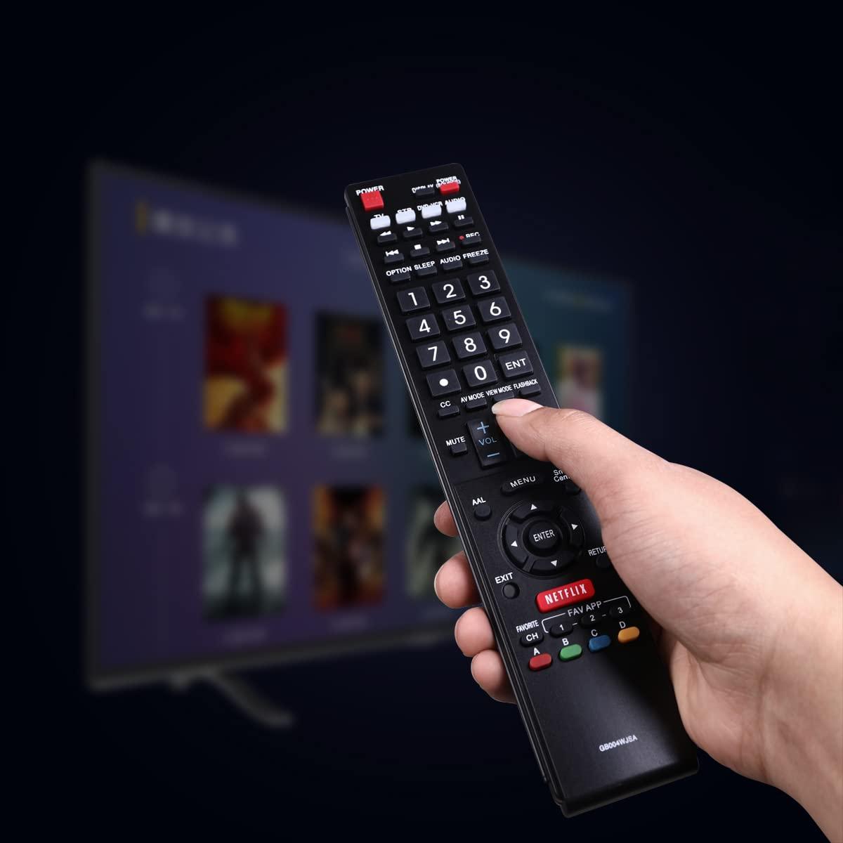Uyibii New Universal TV Remote Control for All Sharp Brand TV Smart TVAquos TV