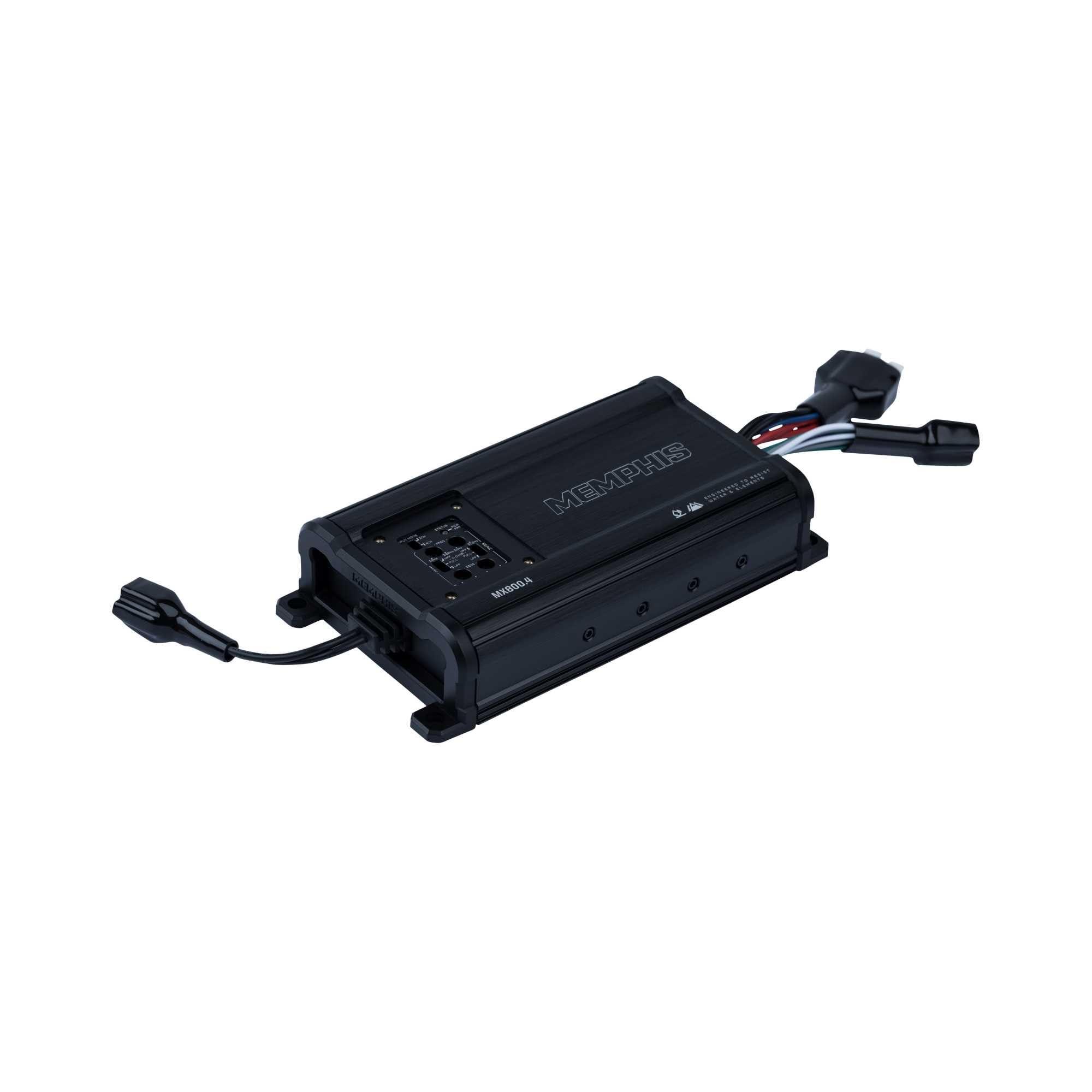 Memphis Memphis Audio MX800.4 Powersports 800 Watts 4-Channel Amplifier