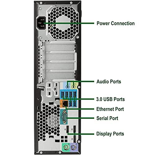 HP HP Z240 Small Form Computer Desktop PC, Intel Core i5 6500 3.2GHz Processor, 16GB DDR4 Ram, 256GB NVMe SSD, WiFi | Bluetooth, Wireless Keyboard & Mouse, Win 10 Pro (Renewed)