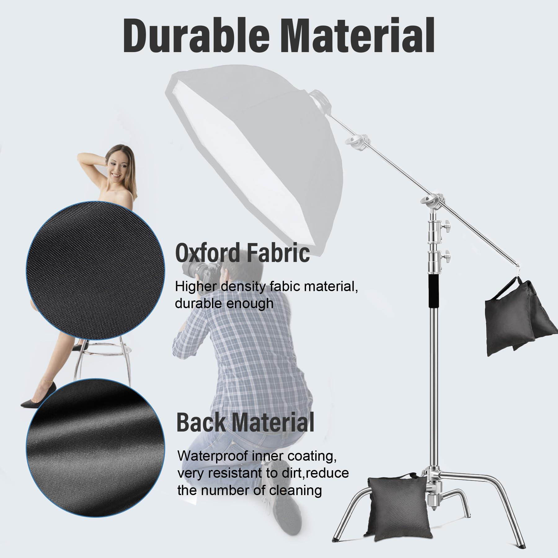 Evekea Evekea 8 Packs Sandbags Weight Bags for Photo Studio, Heavy Duty Saddlebag for Canopy, Umbrella Base, Backdrop Stand, Photo Tripod, Picnic Table,Fishing Chair