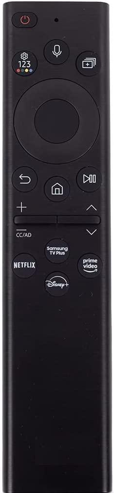 Amtone Replacement Voice Smart TV Remote for Samsung 2021 QLED 4K 8K Series Smart TV Q60A Q70A Q80A QN90A QN800A QN85A The Frame QLED 4K Smart TV Series (BN59-01385A No Solar Version)