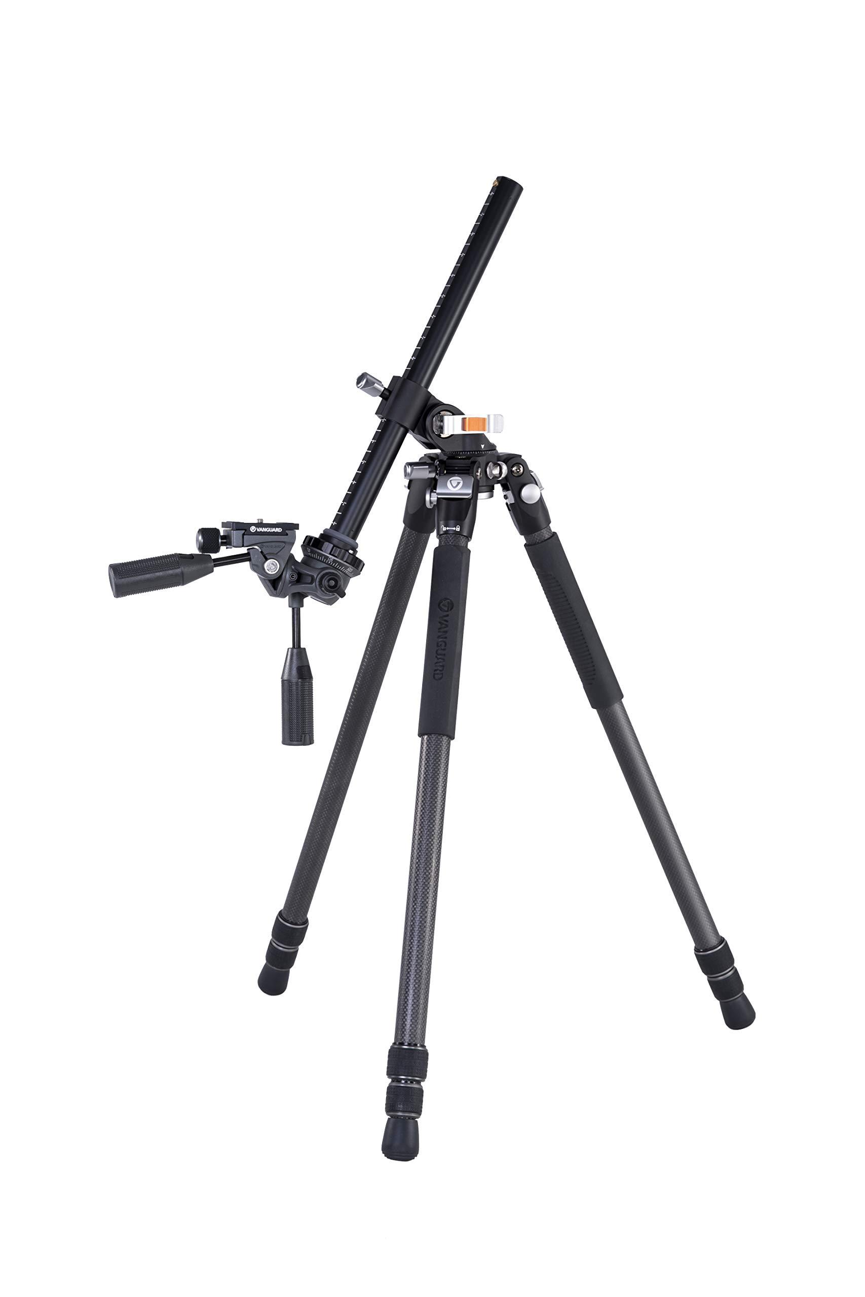 VANGUARD Vanguard VEO3+263CP Carbon Fiber Tripod with Panhead and Multi-Angle Center Column for Overhead Shots