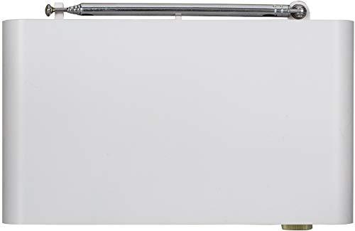 Crosley Crosley CR3036D-WS Tribute Vintage AM/FM Bluetooth Radio, White Sand