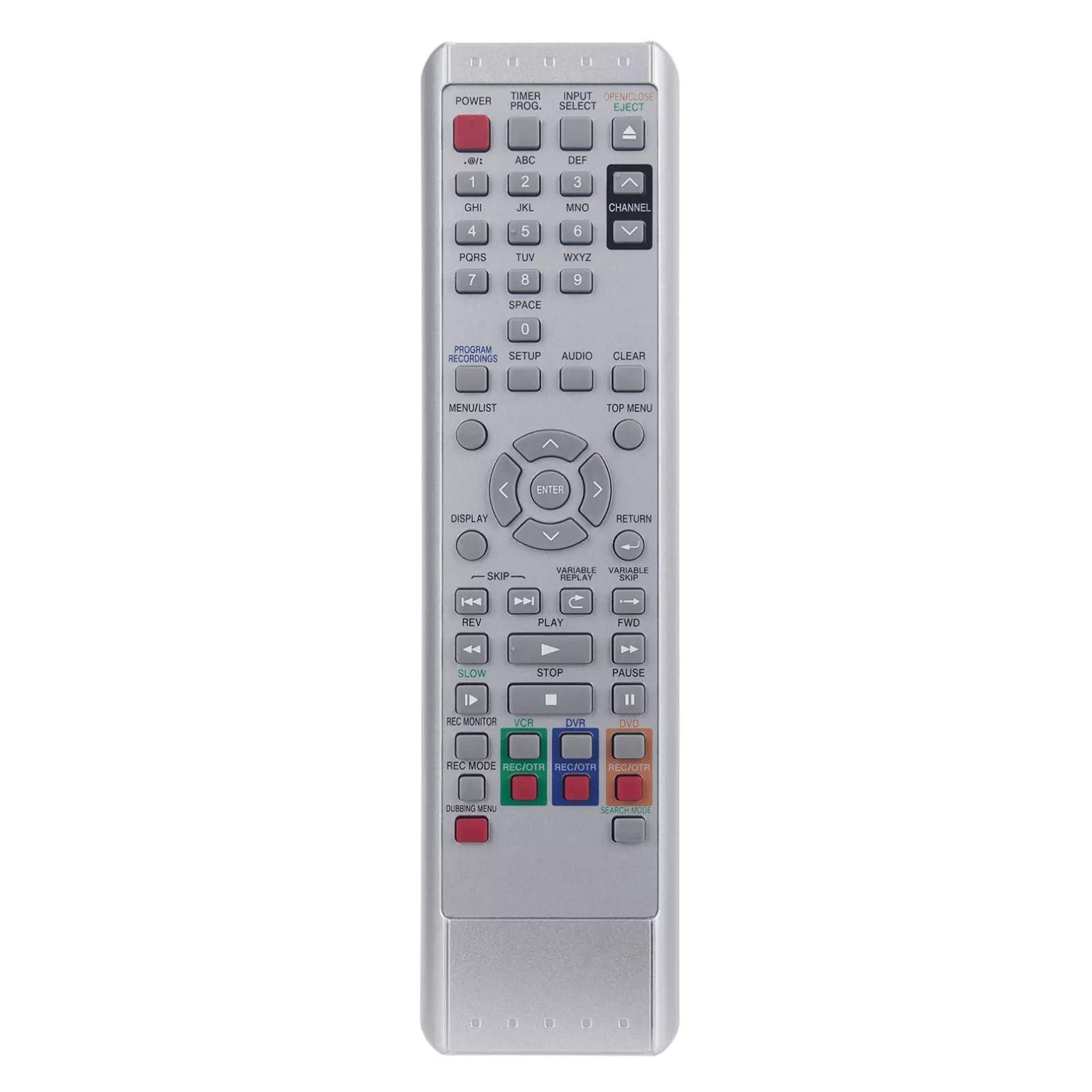 SBANMA NB308 Replacement Remote Control Compatible with Emerson HDD DVD Recorder VCR Comb EWH100F NB308 NB308UD