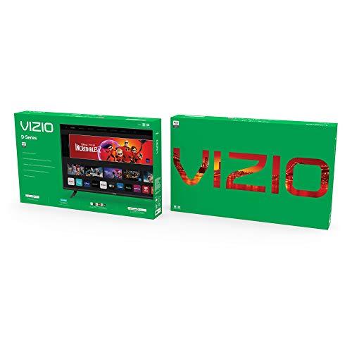 VIZIO VIZIO 32-inch D-Series - Full HD 1080p Smart TV with Apple AirPlay and Chromecast Built-in, Screen Mirroring for Second Screens, & 150+ Free Streaming Channels (D32f-G61, 2020)