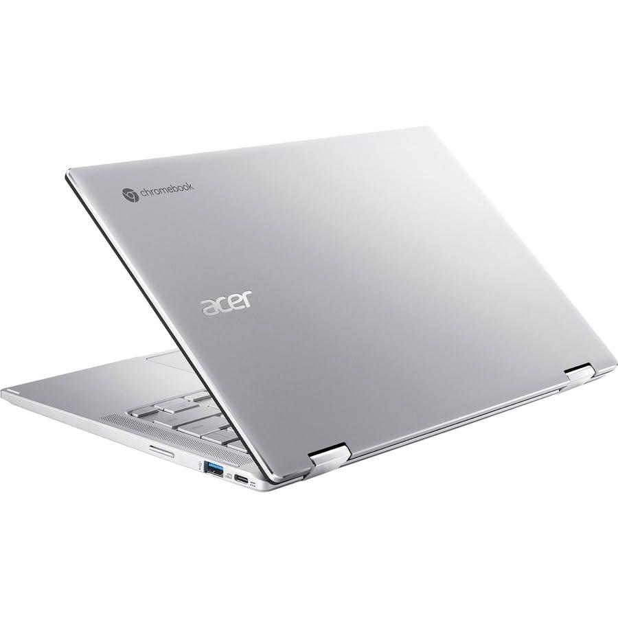 acer acer Chromebook Spin 514 CP514-2H CP514-2H-56QM 14\" Touchscreen Convertible 2 in 1 Chromebook - Full HD - 1920 x 1080 - Intel Core i5 11th Gen i5-1140G7 Quad-core (4 Core) 800 MHz - 8 GB Total RAM -