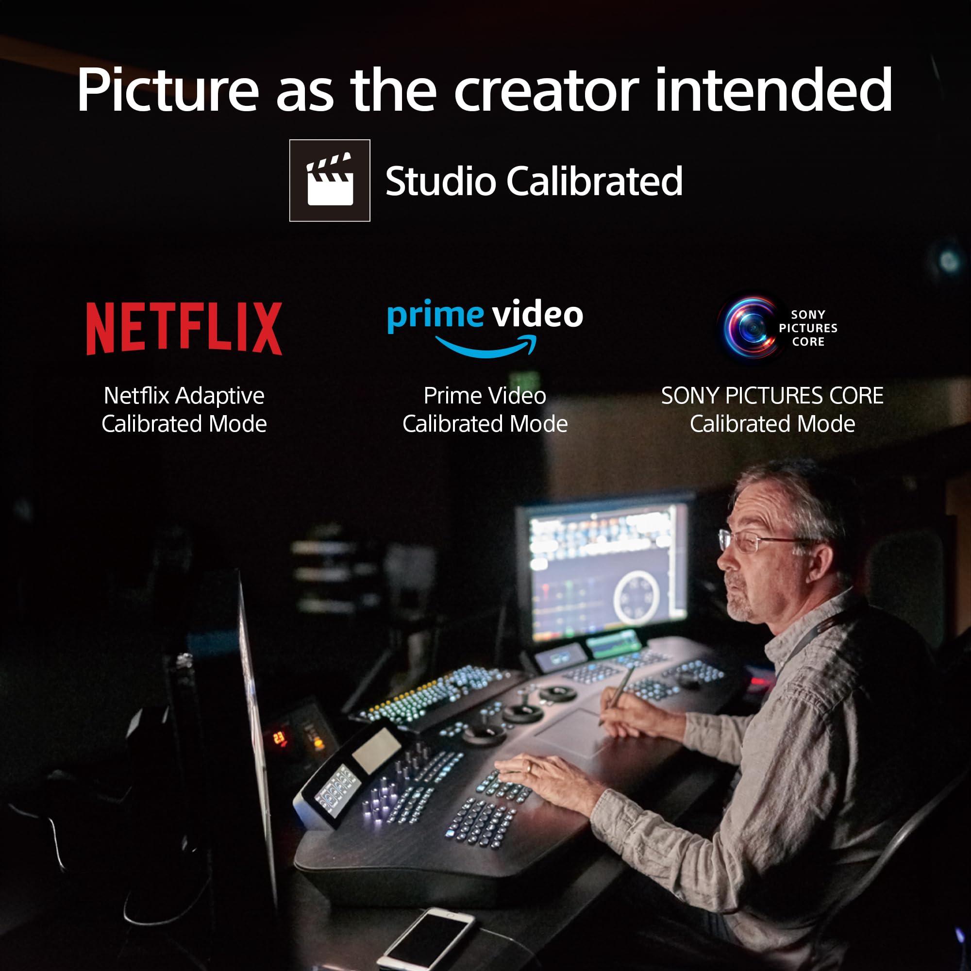 Sony Sony 55 Inch OLED 4K Ultra HD TV BRAVIA 8 Smart Google TV with Dolby Vision HDR and Exclusive Features for PlayStation 5 (K-55XR80)