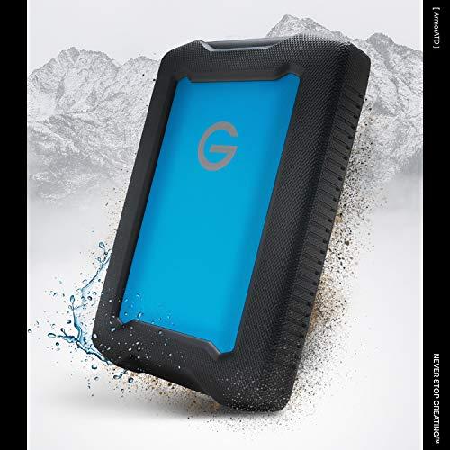 G-Technology G-Technology 1TB ArmorATD All-Terrain Rugged Portable External Hard Drive - USB-C, USB 3.1 Gen 1 - 0G10433-1