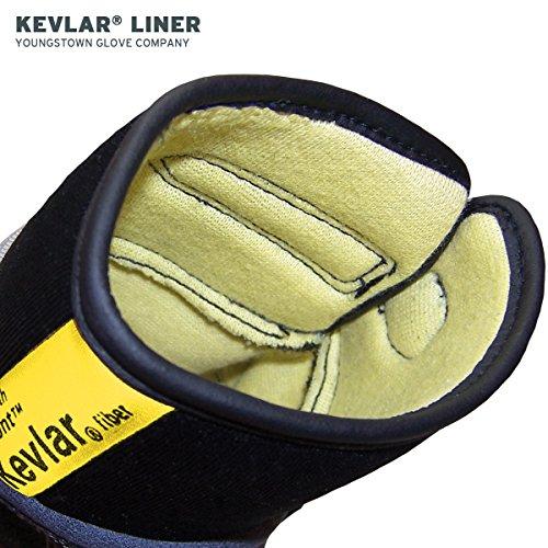Youngstown Glove Company Youngstown Glove Company mens Kevlar Gloves, Gray, Large US