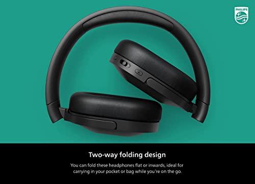 PHILIPS Philips Active Noise Cancelling Bluetooth Headphones H6506 - Folding, Lightweight, 30h Playtime, Multipoint Connection, Deep Bass - For Home/Office