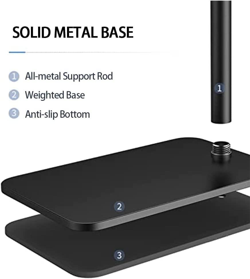 MRXCWJ Projector Stand Universal Projector Floor Stand Portable Projectors Support Mounts Adjustable Height 360 Rotatable for Most Mini Projectors Projector Mount (Brass )