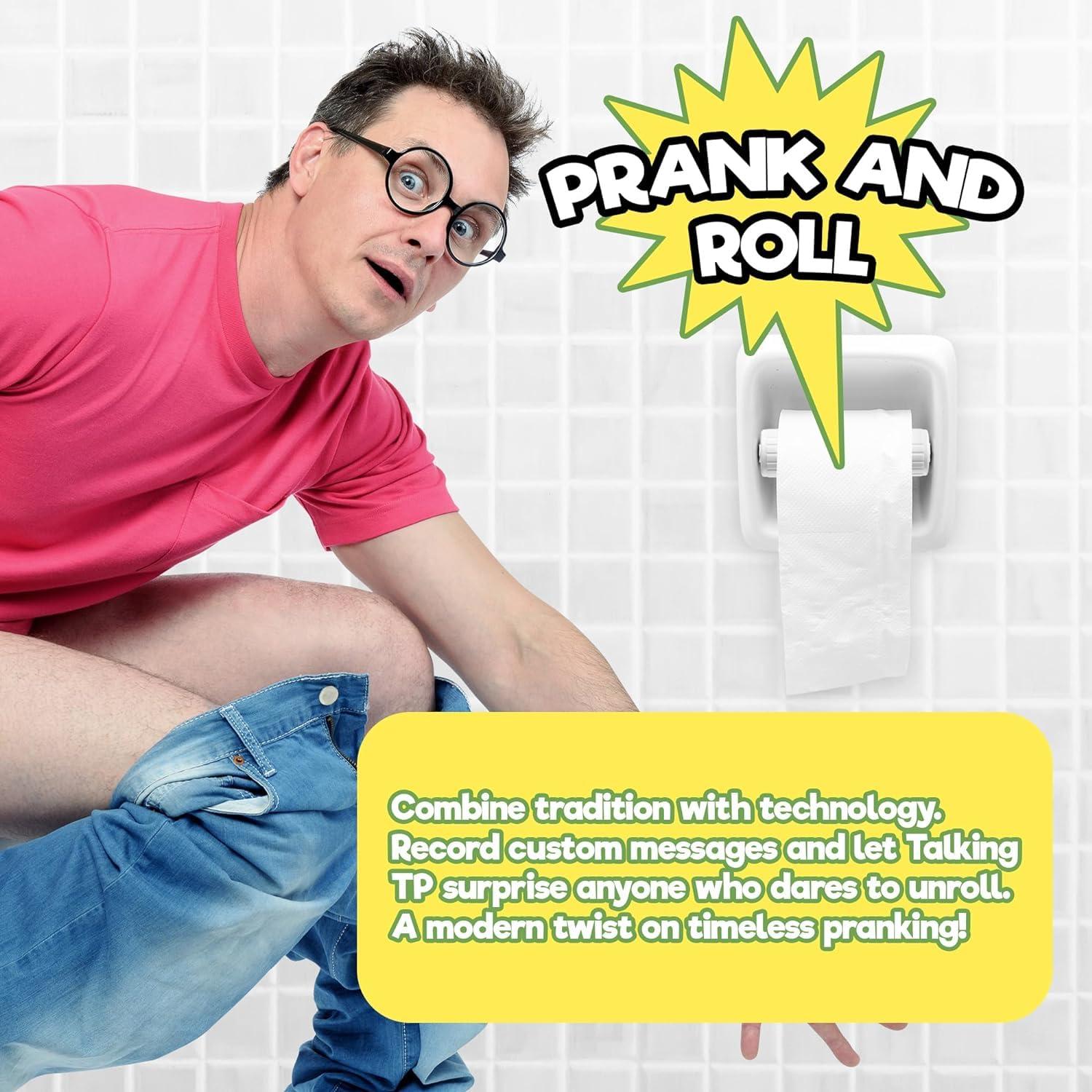 Spitfire Ventures Talking TP- Talking Toilet Paper Roll Holder