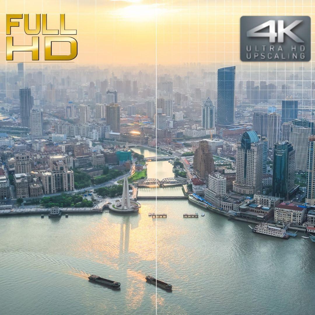 Panasonic Panasonic DP-UB420-K Streaming 4K Blu-ray Player with Hi-Res Audio (Black, Renewed)