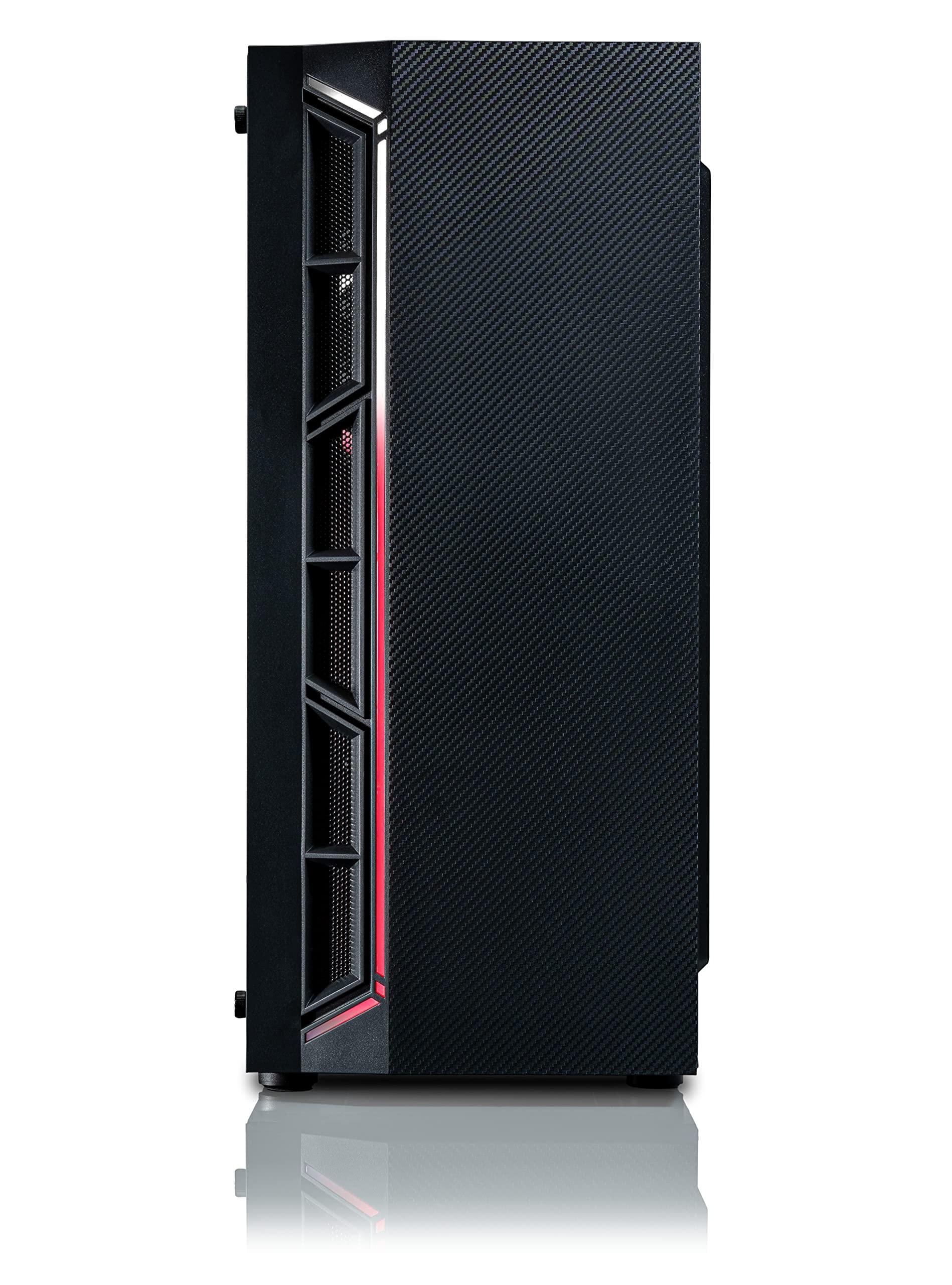 BEASTCOM BEASTCOM Q3 Essential Gaming, Gaming PC, AMD Ryzen 5 6X 4.20GHz 12 Threads, 4K Vega Radeon Graphics, 32GB RAM, 1TB SSD, HDMI, USB 3.2, WiFi, Windows 11 Pro