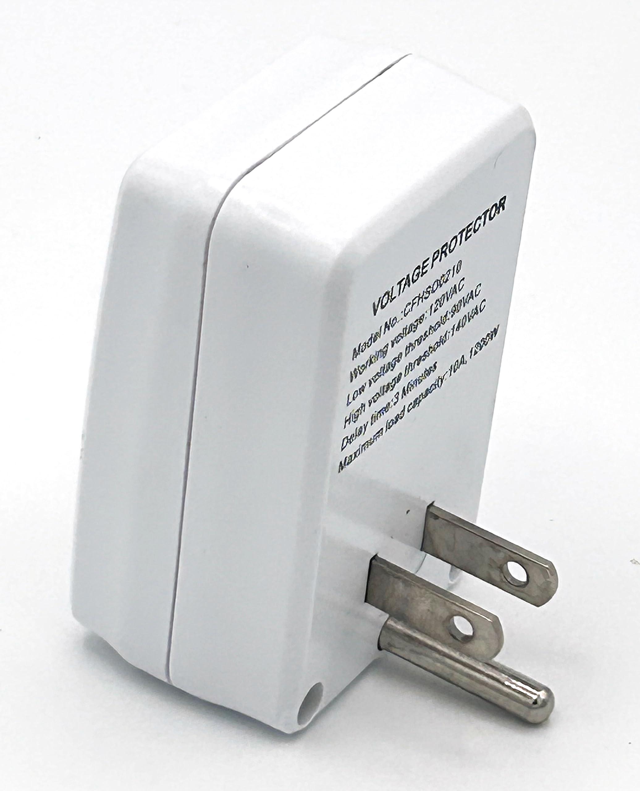 Clever Family Homes Mini 10-Amp 1200-Watt Surge Protector Smart Plug with Outlet Saver Power Cord