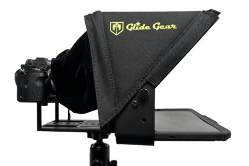 Glide Gear Glide Gear TMP100 Adjustable iPad/ Tablet/ Smartphone Teleprompter Beam Splitter 70/30 Glass w/ Carry Case No Plastic All Metal / No Assembly Required