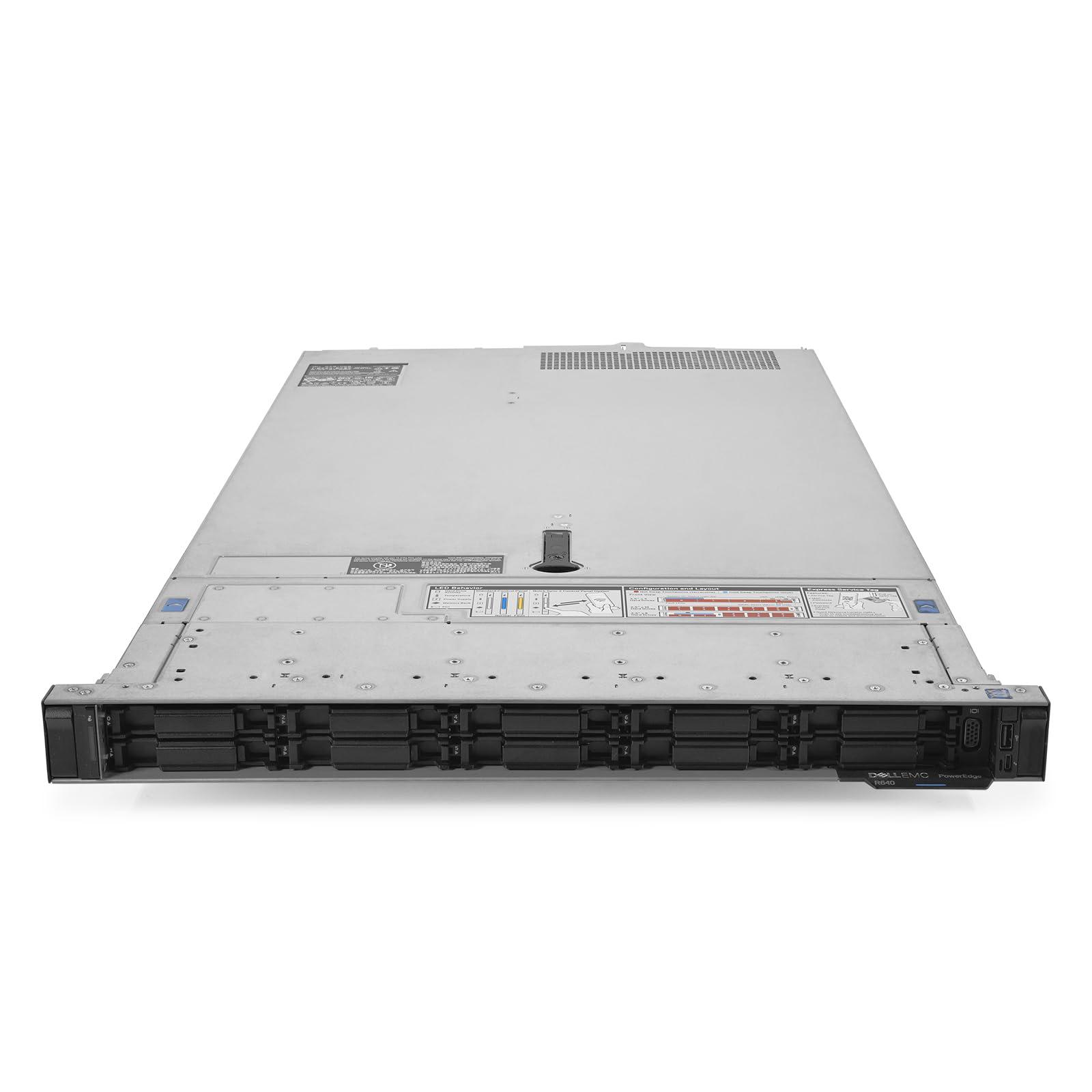 Dell Dell PowerEdge R640 Server 2.10Ghz 24-Core 128GB 2X 800GB SSD H730 Rails (Renewed)