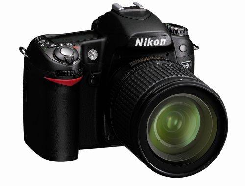 Nikon Nikon D80 10.2MP Digital SLR Camera Kit with 18-55mm ED AF-S DX Zoom-Nikkor Lens