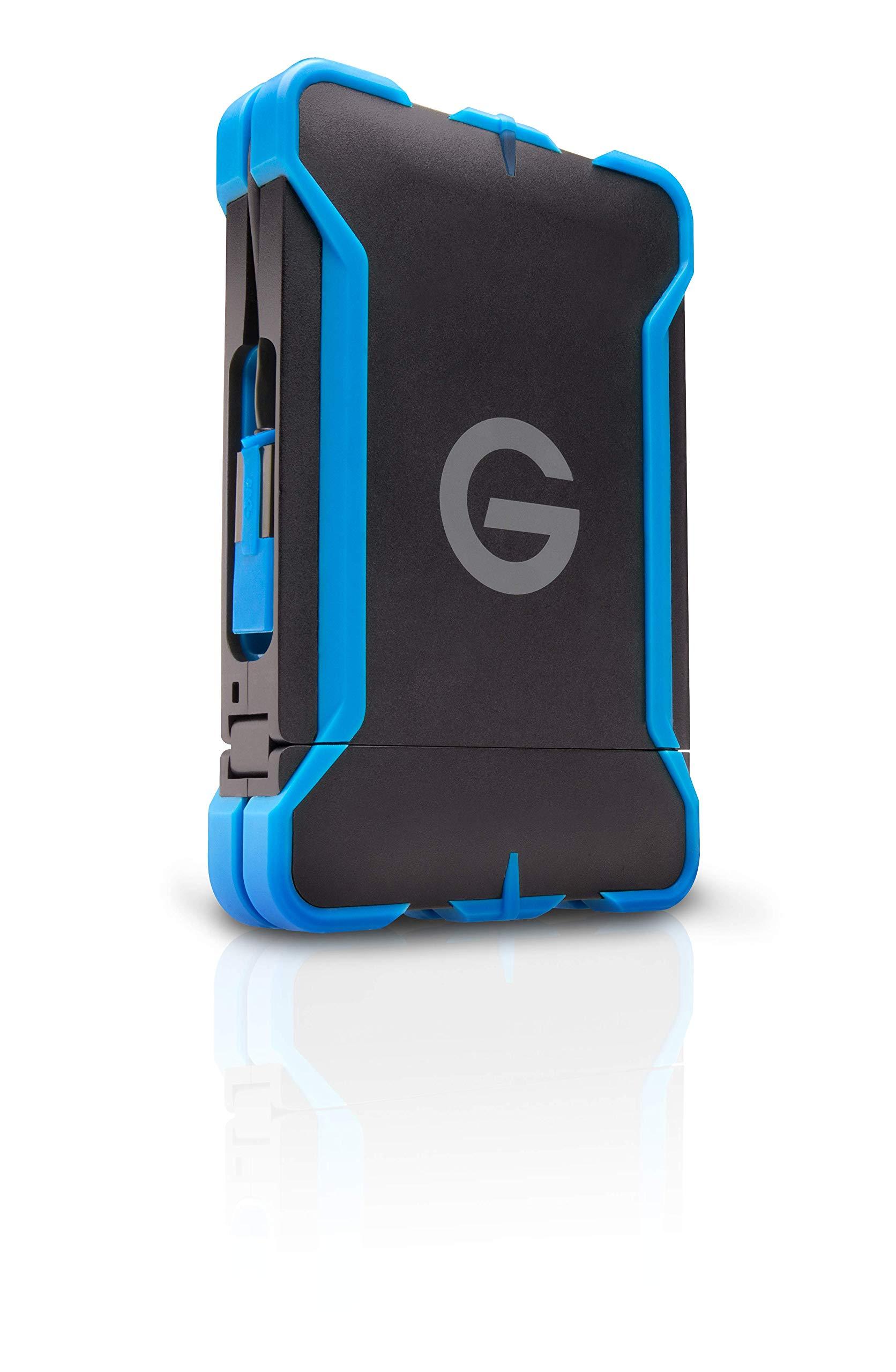 G-Technology G-Technology 1TB G-DRIVE ev ATC Portable External Hard Drive with tethered USB 3.0 cable - All-Terrain Drive Solution - 0G03614-1