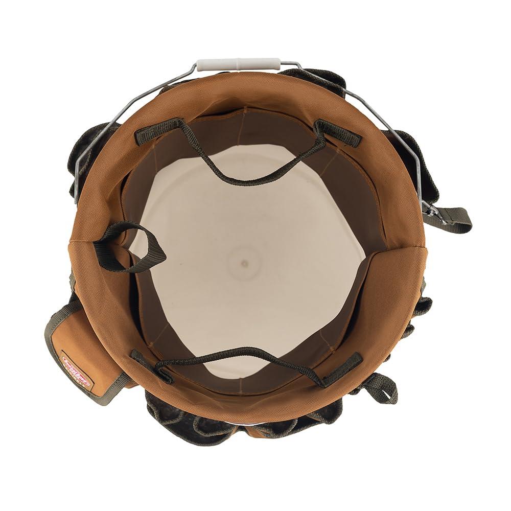 Bucket Boss Bucket Boss The Bucketeer Bucket Tool Organizer in Brown, 10030