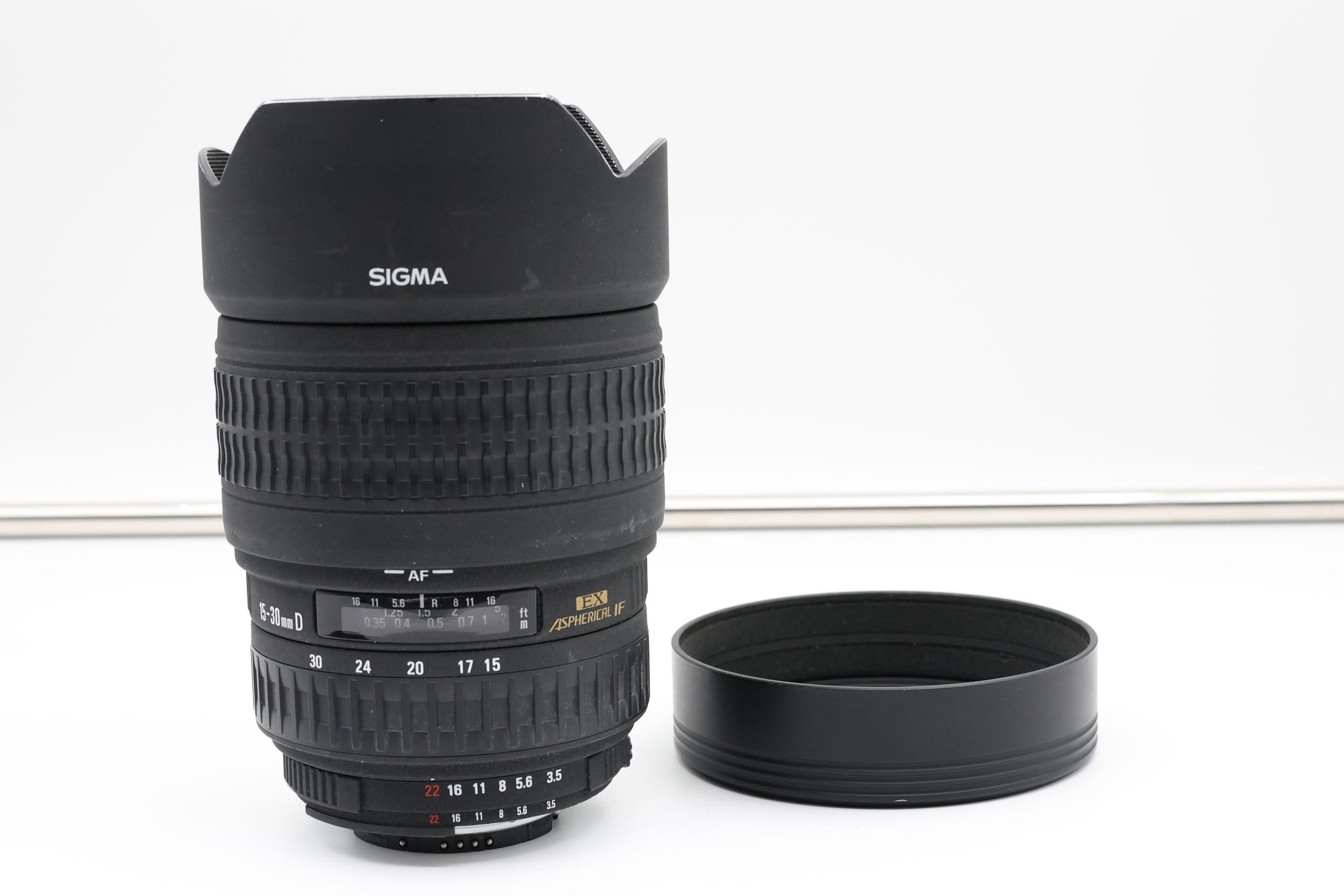 Sigma Sigma 15-30mm f/3.5-4.5 EX DG IF Aspherical Ultra Wide Angle Zoom Lens for Nikon SLR Cameras