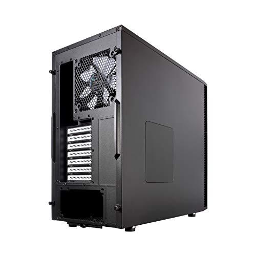 Fractal Design Fractal Design Nano S Window - Mini Tower Computer Case - ITX - Optimized for High Airflow and Silent Computing with ModuVent Technology -2X Fractal Dynamix X2 GP-14 Fans Included -Black Window