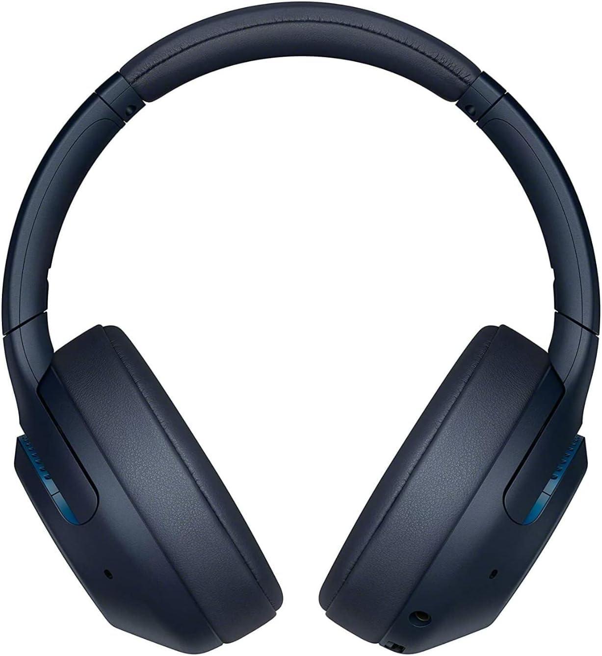 Sony Sony Wireless Noise Canceling Extra Bass Headphones - Blue - WHXB900N/LC