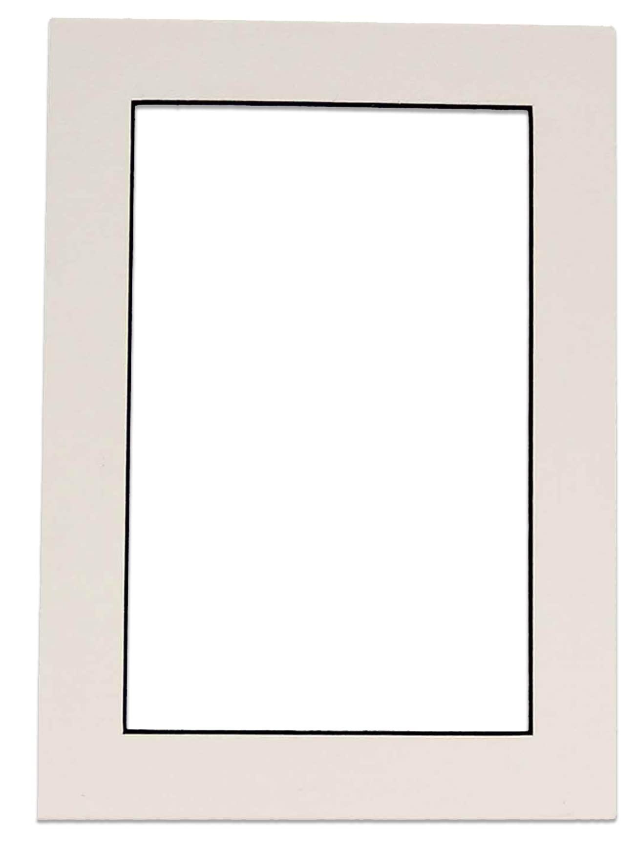 Poster Palooza 24x36 Mat for 20x30 Photo - Precut White with Black Core Picture Matboard for Frames 24 x 36 Inches - Bevel Cut Matte to Display Art 20 x 30 Inches - Acid Free ONE MAT with Backing Board & Clear Bag