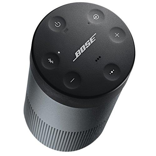 Bose The Bose SoundLink Revolve, the Portable Bluetooth Speaker with 360 Wireless Surround Sound, Triple Black