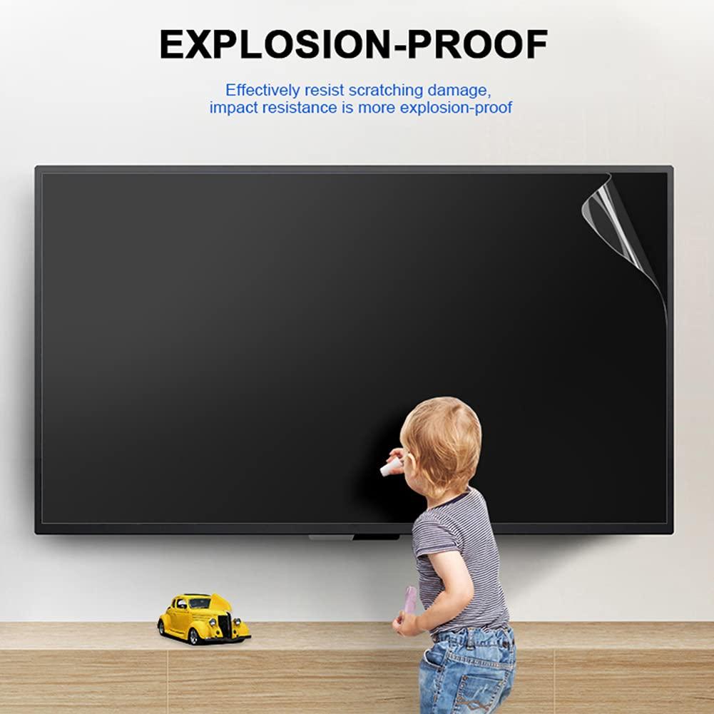 AIZYR AIZYR TV Screen Protector 75-85 inch Matte Anti-Glare/Anti Blue Light/Anti Scratch Film Filter for Samsung,Insignia,VIZIO,TCL,Sony,Sharp,Hisense, LG etc,85inch 1902x1089mm