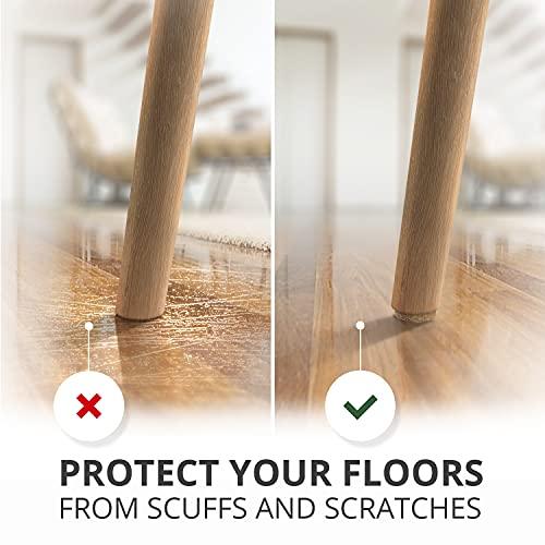 X-Protector Felt Furniture Pads X-PROTECTOR 181 PCS Premium Furniture Pads - Felt Pads Furniture Feet Best Wood Floor Protectors - Protect Your Hardwood & Laminate Flooring!
