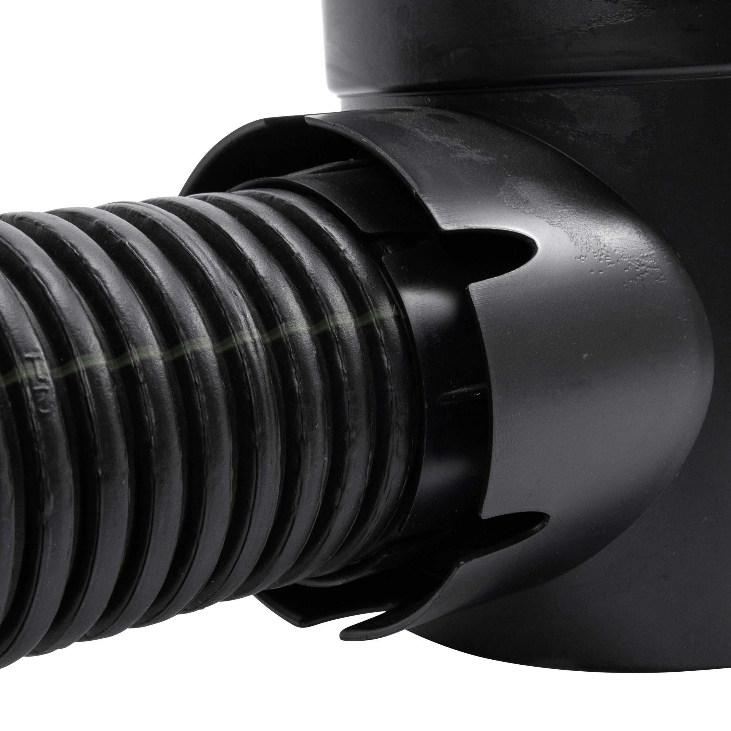 NDS NDS 101* Round Spee-D Catch Basin Drain, 1 Outlet, Connects to 3-Inch and 4-Inch Drain Pipes, Manages Light Water Flows, 6-Inch, Plastic, Black