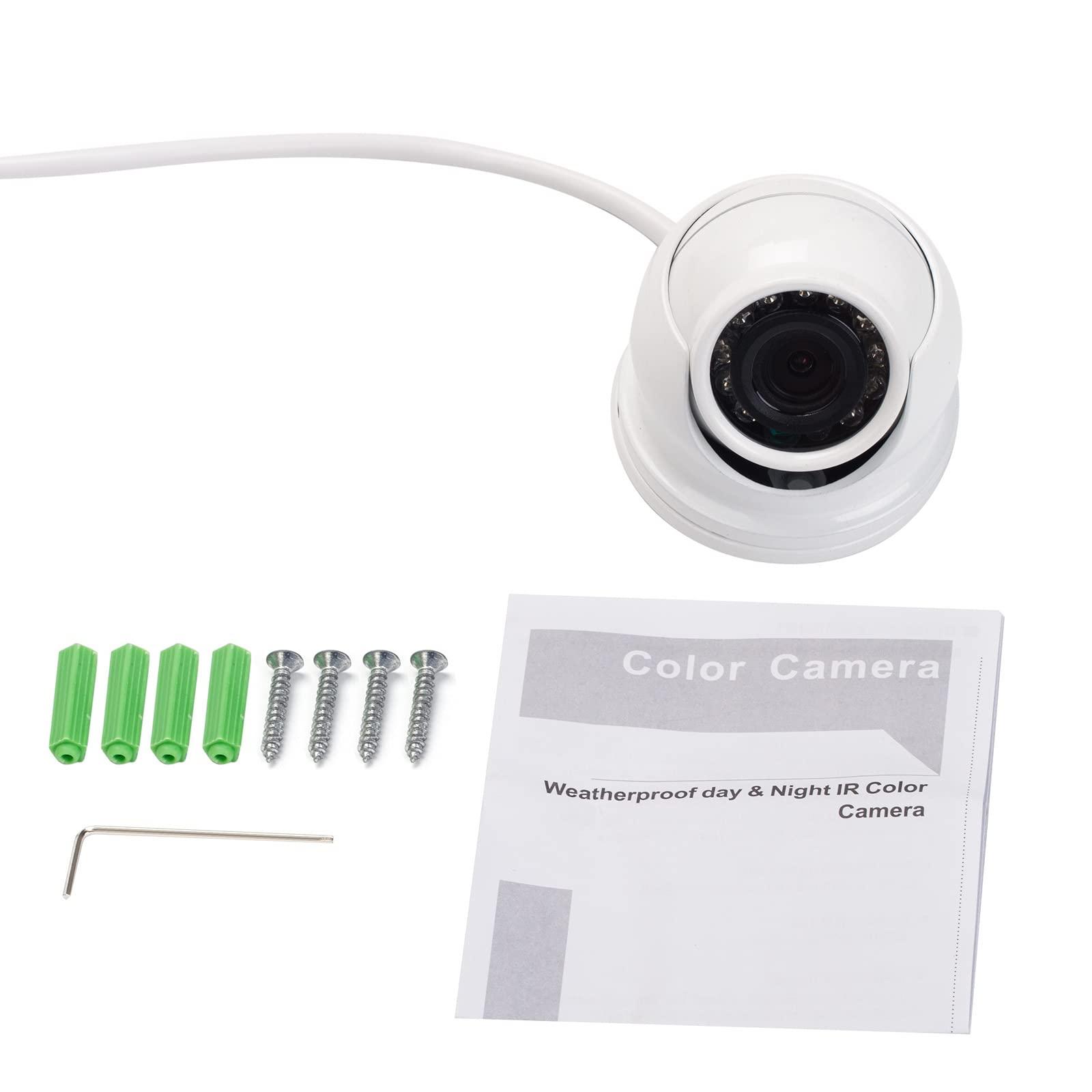 Lapetus Lapetus TVI CVI AHD Analog Mini Dome Camera 1080P Security Camera Weatherproof IR Dome 2MP 4 in 1 Hybrid 2.8mm Infrared Night Vision CCTV Video Surveillance HD Over Coax