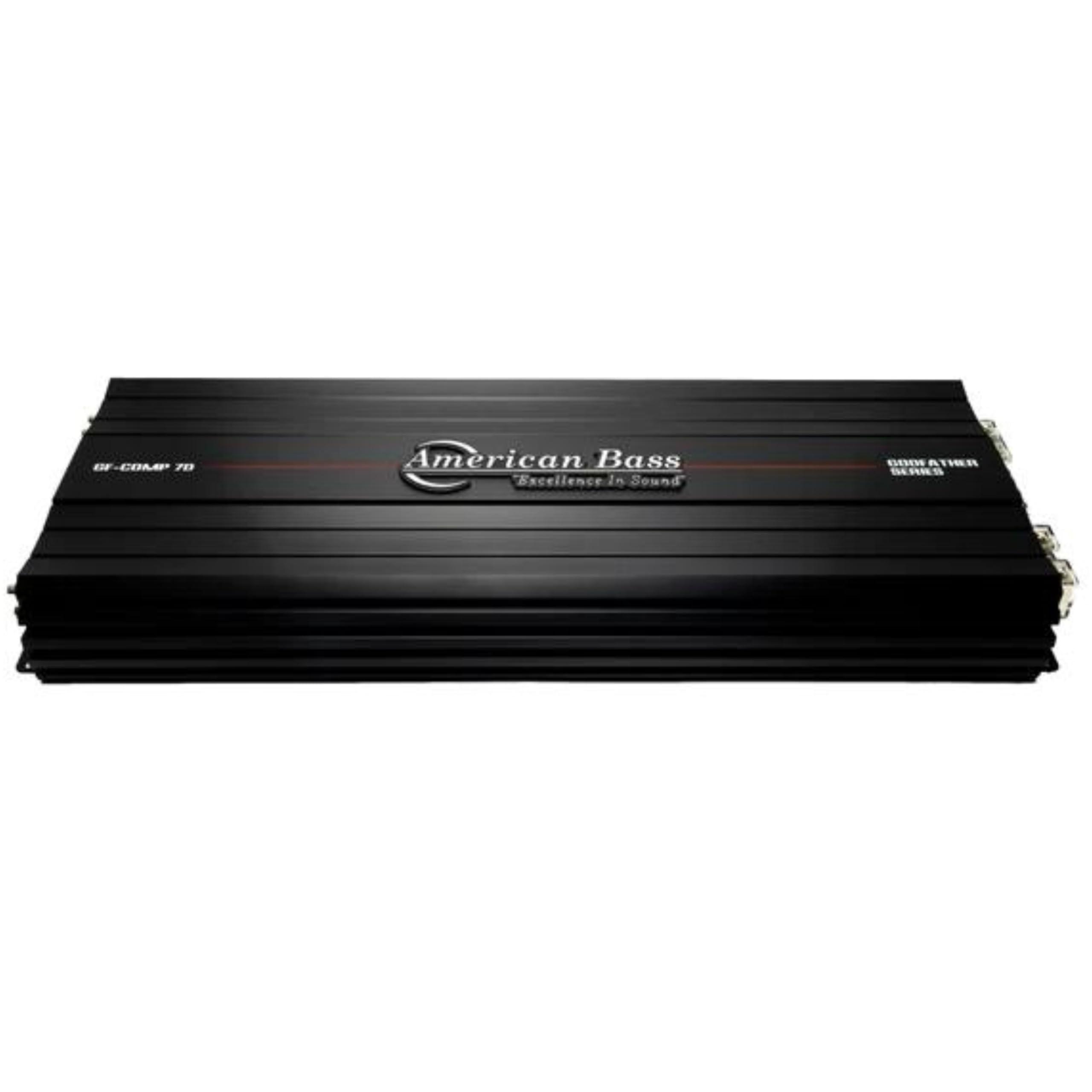 American Bass American Bass Godfather Comp 7D Monoblock 1-Channel Digital Amplifier