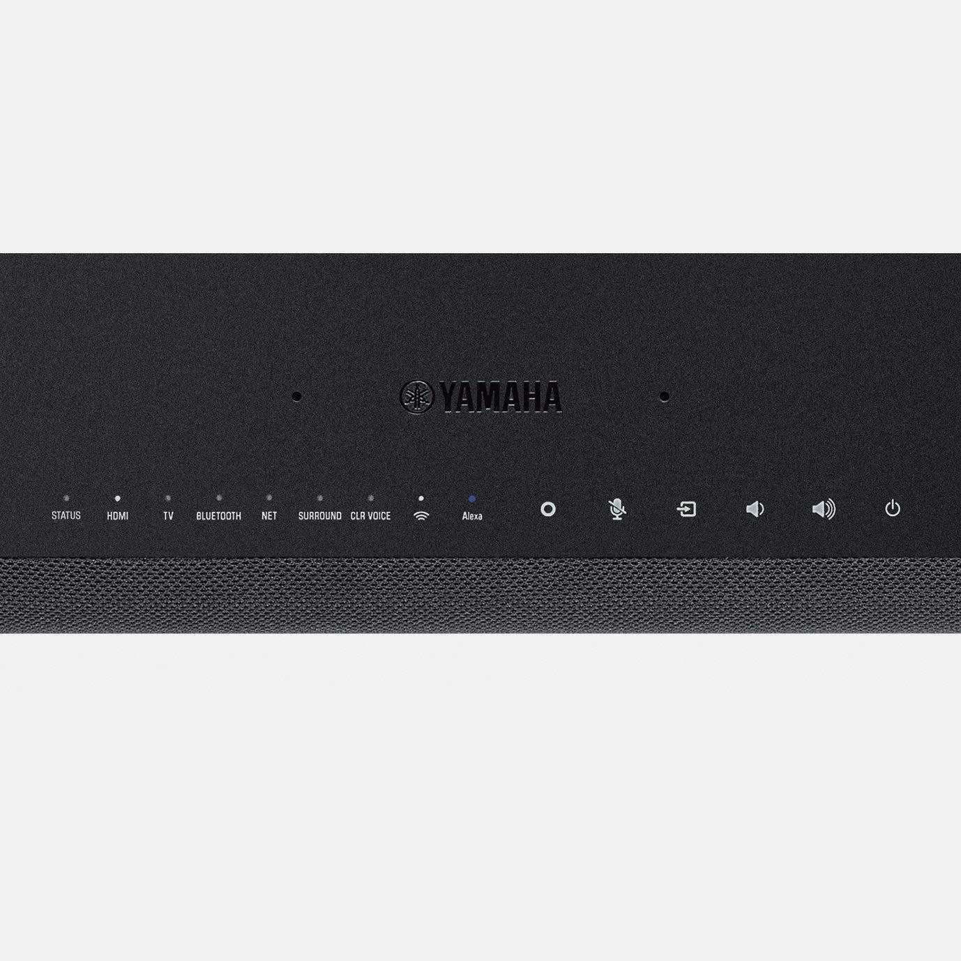 YAMAHA Yamaha Audio YAS-209BL Sound Bar with Wireless Subwoofer, Built-in Bluetooth, and Alexa Voice Control, 2.1-Channel Soundbar System, Virtual 3D Surround Sound Bars for Tv Bundle with Accessories