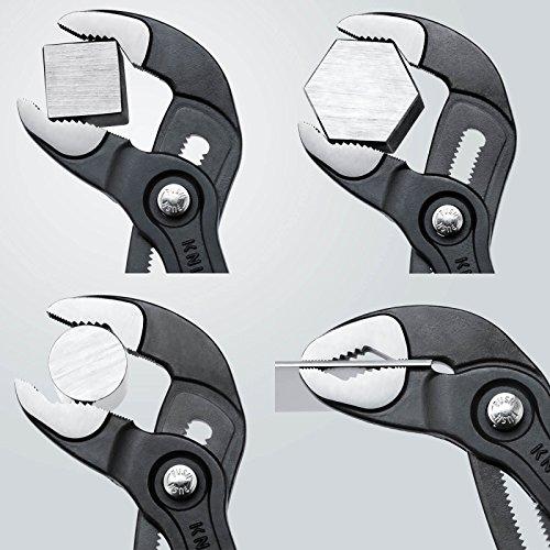 KNIPEX KNIPEX Tools - Cobra Water Pump Pliers (8701250), Red,10-Inch